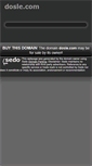 Mobile Screenshot of dosle.com
